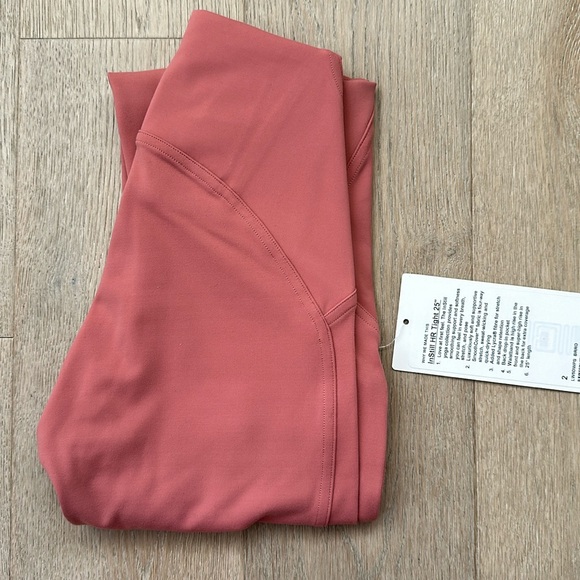 instill pant 25" brier rose size 2 lululemon nwt - Picture 1 of 15